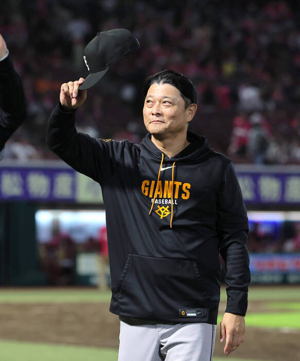 【巨人】５連勝の橋上監督代行「良かったですね」則本昂大を称賛 ３番ＤＨ岸田の理由「大城選手と両方調子いいので」…一問一答のサムネイル