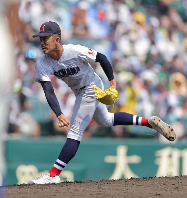 【高校野球】3回戦 横浜 5-0 津田学園 横浜ベスト8進出 春夏連覇へ 織田106球完封 【高校野球】3回戦 横浜 5-0 津田学園 横浜ベスト8進出 春夏連覇へ 織田106球完封