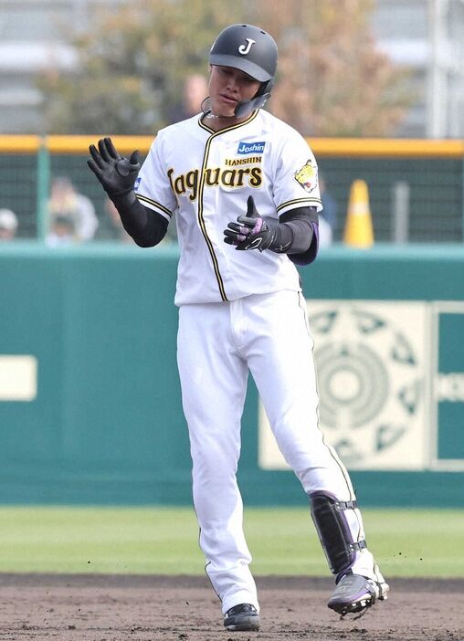 阪神・西純矢が野手転向1年目終了　2軍戦61試合打率.228、0本塁打