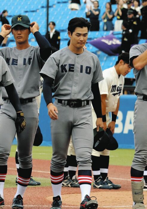 慶大渡辺、83球投げて中1日で先発して肩故障も　監督「無理せずに次しっかり投げられるようにして」