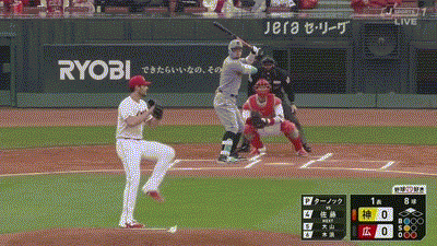 【広島対阪神2回戦】阪神、初回2アウト二塁から佐藤輝明のタイムリーで1点先制！！！！！！！！！！！！！！