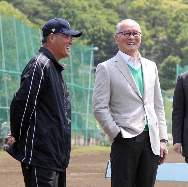 張本「長嶋茂雄賞を作って欲しい」 張本「長嶋茂雄賞を作って欲しい」