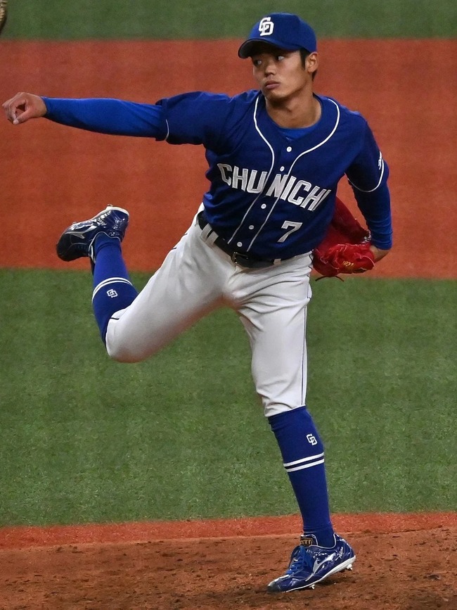 中日・根尾昂（二三遊右中左、中継ぎ、先発、代走、守備固め）　←実はかなり凄い選手なのでは？