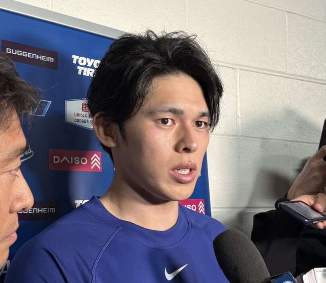 佐々木ロキさん（ストライク率50％）「（調整してるか？と聞かれ）1週間で調整するのはむずかしい」のサムネイル