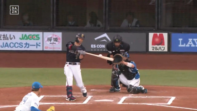 オリックスバファローズ西川龍馬さん .220 HR1 打点 5 .OPS.561