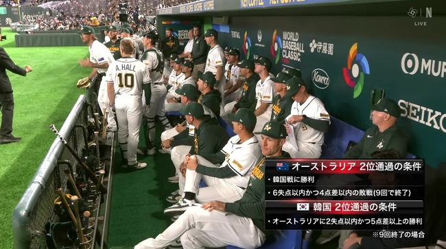オーストラリア「勝てば進出。負けても6失点以内で3点取るか4点差以内なら進出」