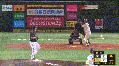 ソフトバンク対ロッテ2回戦 ソフトバンク 今宮サヨナラタイムリー ソフトバンク対ロッテ2回戦 ソフトバンク 今宮サヨナラタイムリー