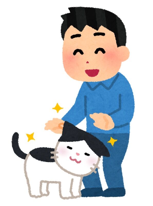 pet_natsukareru_cat_man