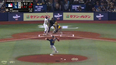 【ワールドシリーズ4回戦】レイズ、2回裏にシンプソンのタイムリーツーベースで1点先制！！！！！！！！