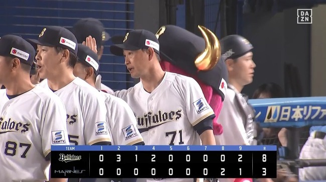 【ロッテ対オリックス13回戦】オリックスが1日で4位再浮上　来田涼斗が初の1試合2本塁打　高島が自己最長7回1/3の力投で4勝目
