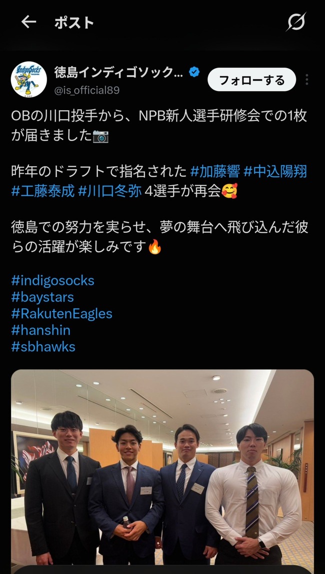 阪神の工藤泰成って肩幅おかしくね？