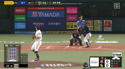 【ソフトバンク対ヤクルト3回戦】ヤクルト、２回表２アウト満塁からドラ１松下歩叶の２点タイムリーで先制！松下はプロ初打点！！！！！！！！！！のサムネイル