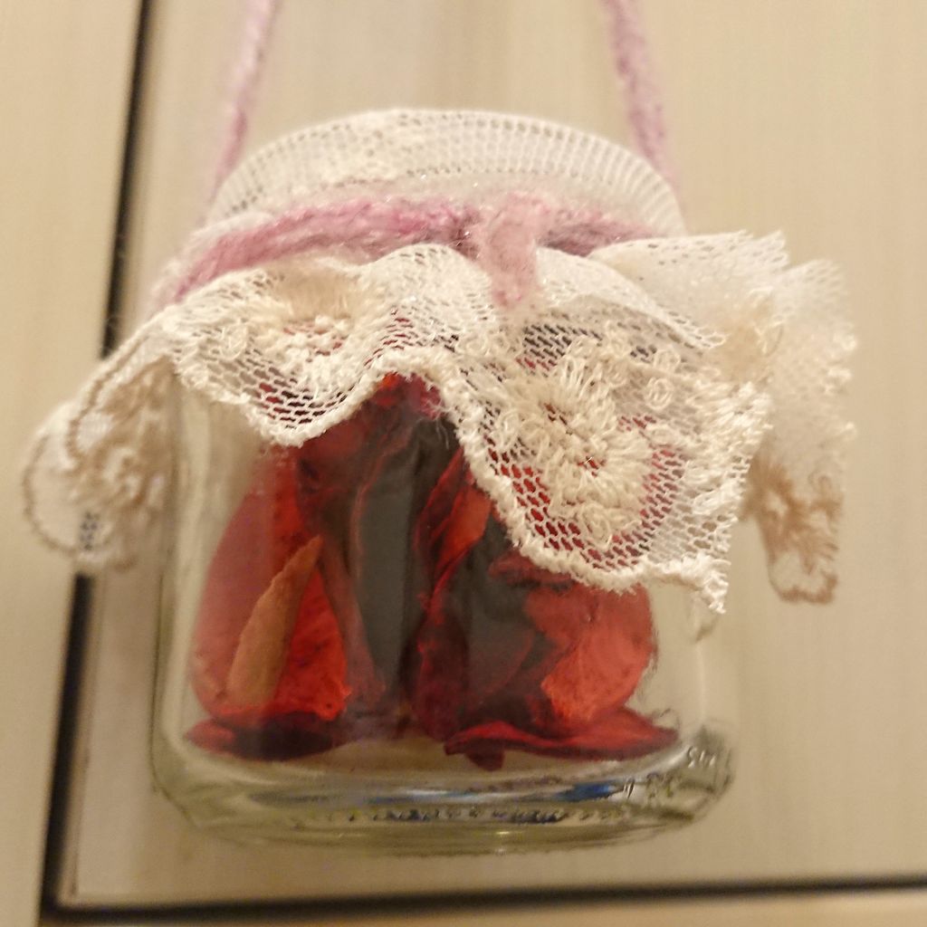 100均 ポプリを家にあるもので可愛く吊るしてみた なんもない主婦 100均 ポプリを家にあるもので可愛く吊るしてみた なんもない主婦