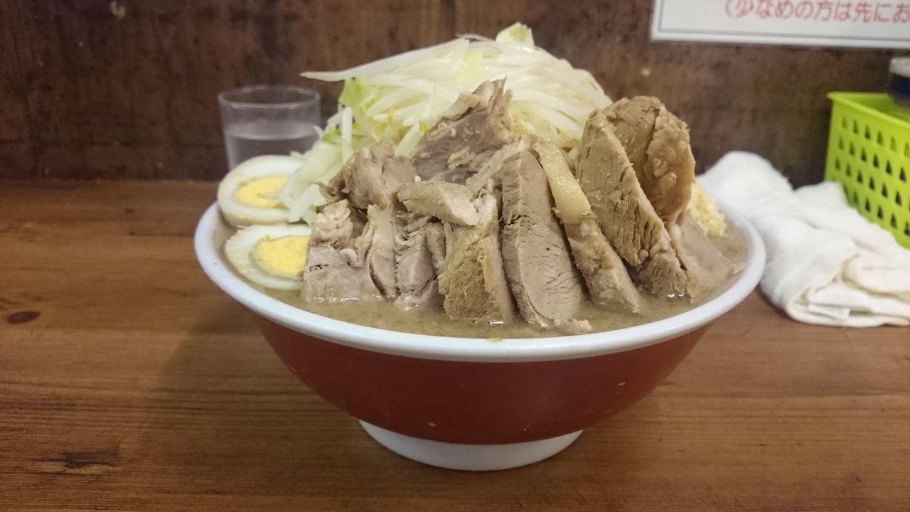 ラーメン二郎 品川店 1回目 小ダブル 不羈奔放 フリーダムなラーメンを主体とした記録