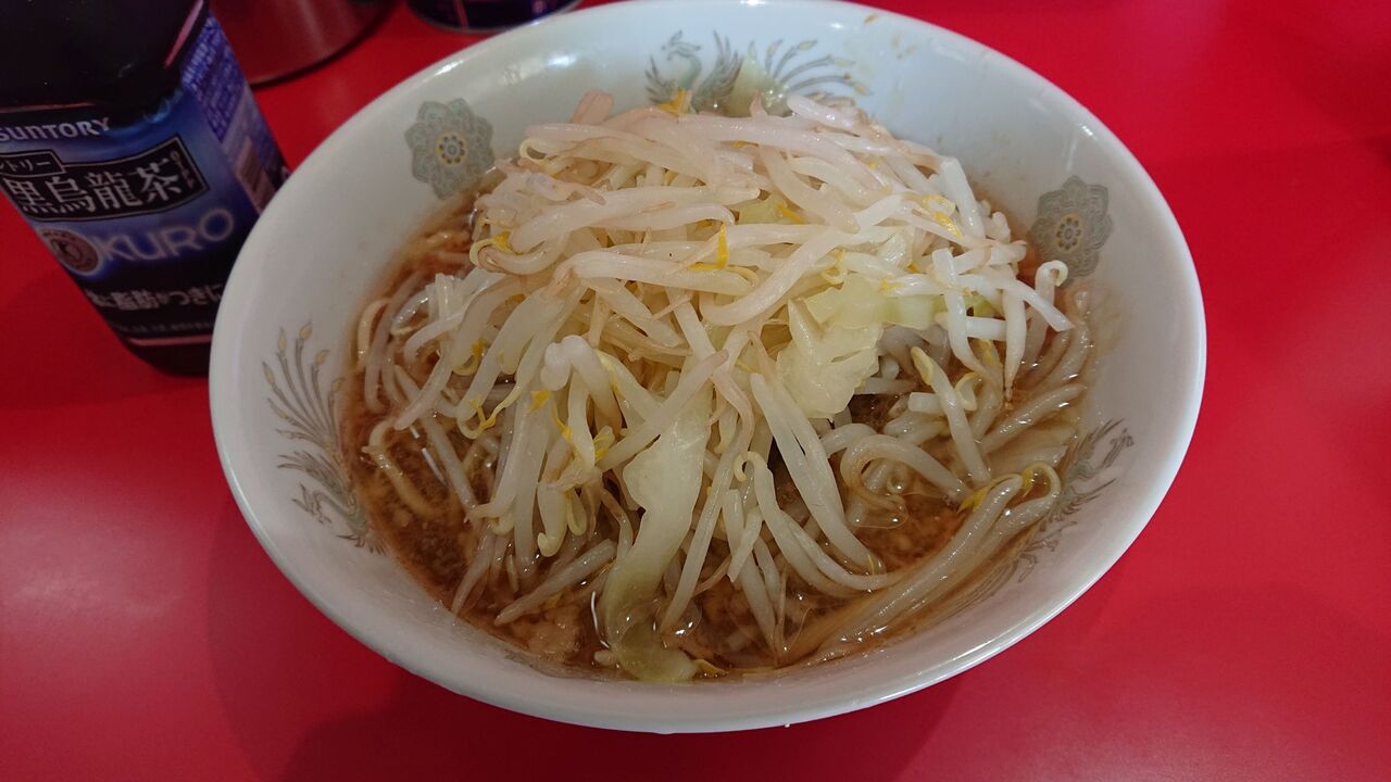 ラーメン二郎千葉店 24回目 ミニ 不羈奔放 フリーダムなラーメンを主体とした記録