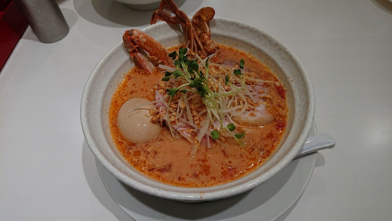 Dining Bar ミラコロ 渡り蟹らぁ麺スペシャル 黒毛和牛ローストビーフ丼 M郎ラーメン ランチセット 奥久慈玉子の味玉子 不羈奔放 フリーダムなラーメンを主体とした記録