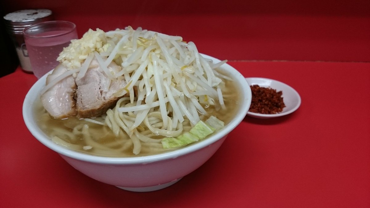 ラーメン二郎 千住大橋駅前店 17回目 小豚 ニンニク 辛味 不羈奔放 フリーダムなラーメンを主体とした記録 ラーメン二郎 千住大橋駅前店 17回目 小豚 ニンニク 辛味 不羈奔放 フリーダムなラーメンを主体とした記録