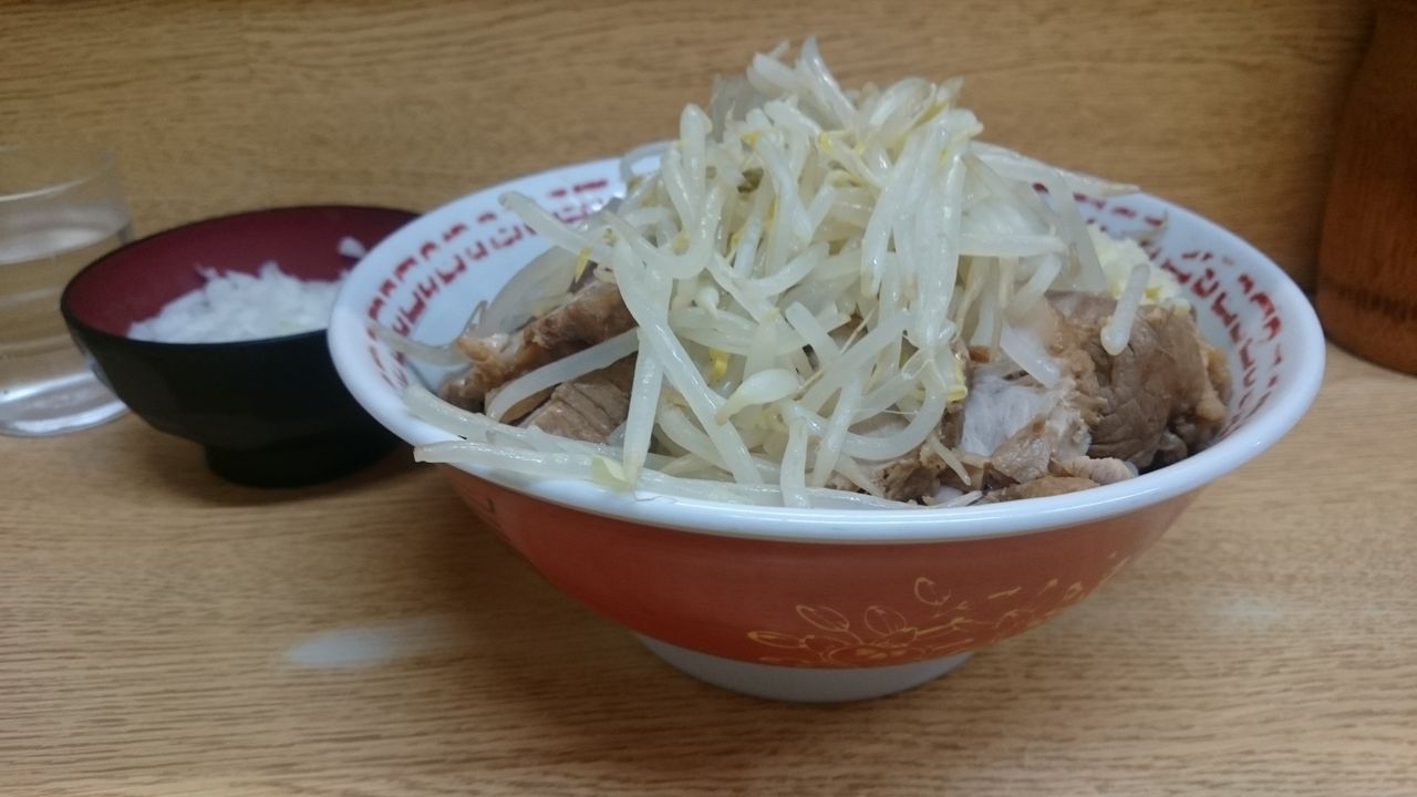 ラーメン二郎 環七新代田店 ５ 小豚 冷まし汁なし 不羈奔放 フリーダムなラーメンを主体とした記録