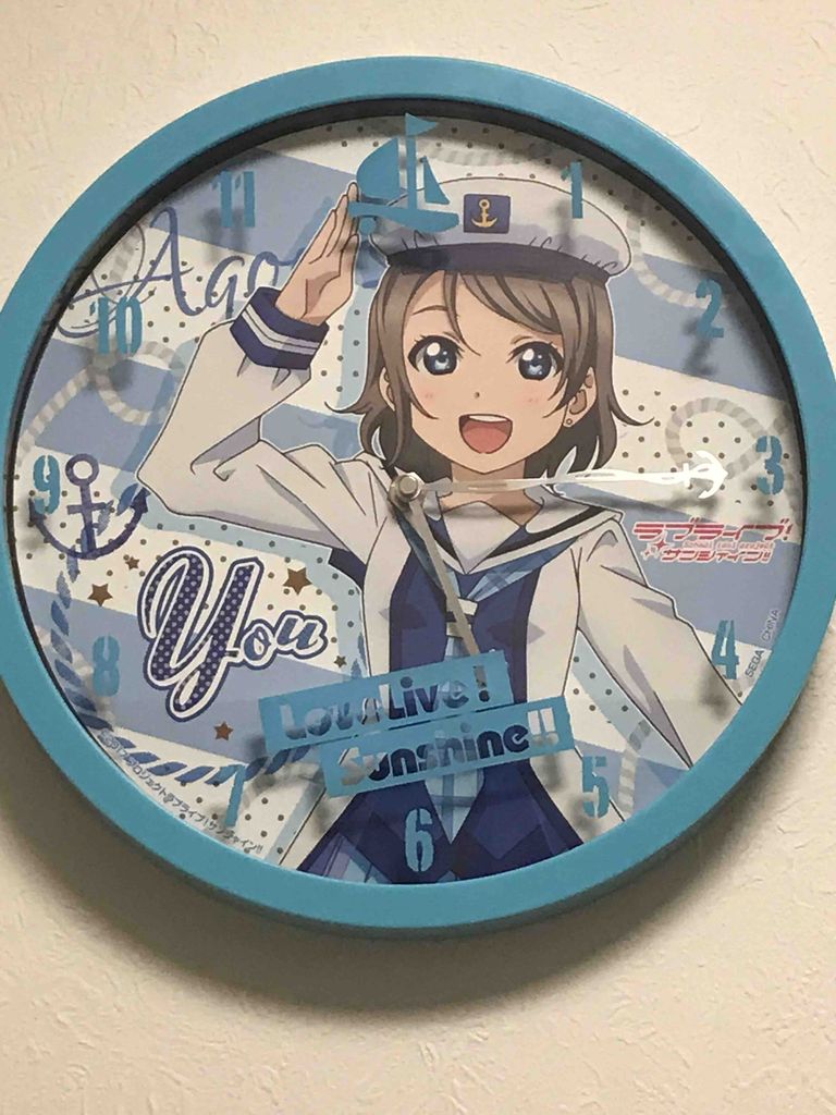 ラブライブサンシャインの時計を改造 ナノカの気ままに探索