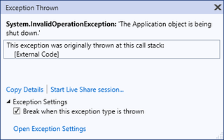 Wpf The Application Object Is Being Shut Down 10 Million Bugs In My Code Nanoris