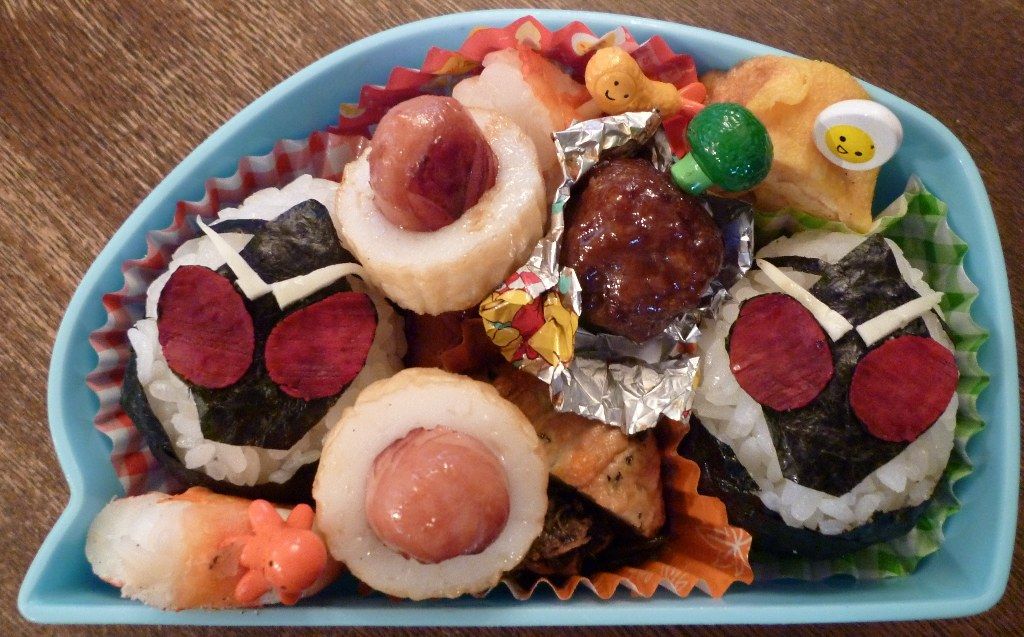キャラ弁 仮面ライダー 家族サービス 特撮 仮面ライダー バイク乗りの気まぐれ日記