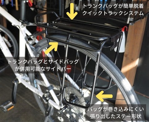 TOPEAKトピーク『スーパーツーリストDXチューブラーラック TOPEAKトピーク『スーパーツーリストDXチューブラーラック