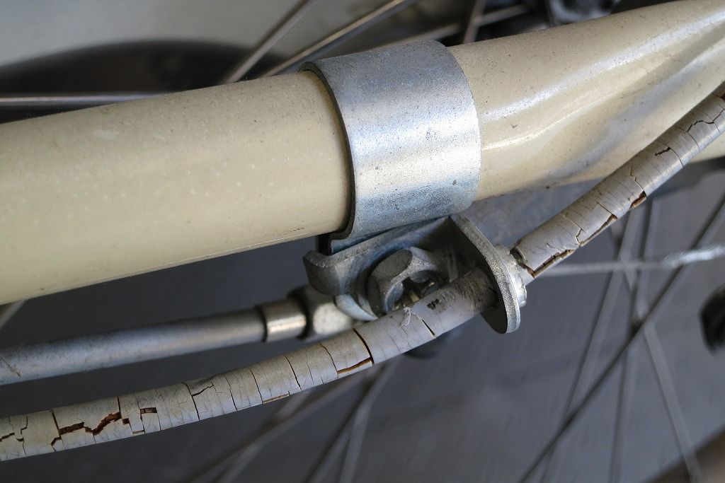 パナソニック自転車 vivi dx 26インチ 両立スタンド交換する ハンドルロック