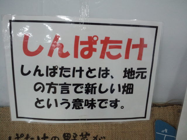 しんぱたけ なんてったって芝山