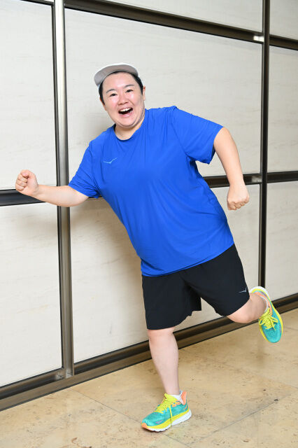 【芸能】やす子、台風接近予報も…24時間マラソン走る気満々…