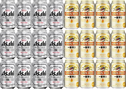 【決着】アサヒ スーパードライとキリン 一番搾り、勝ったのはどっち！？