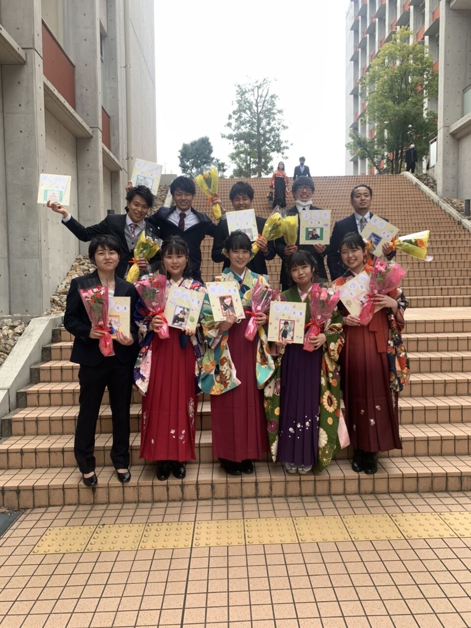 卒業式 南山大学体育会水泳部