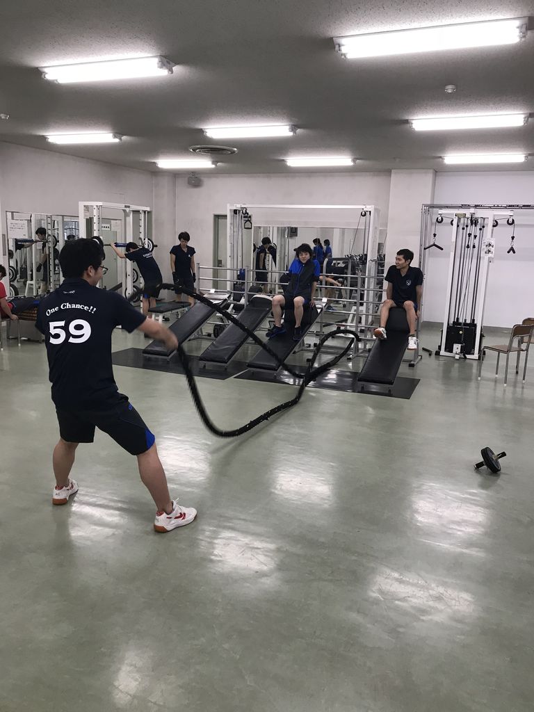 バトルロープ 南山大学体育会水泳部