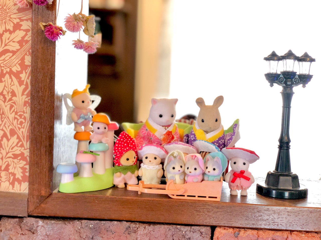 シルバニアファミリーとリーチ兄弟のひな祭り ウチのナマモノ