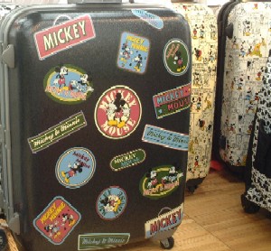 ミッキーのスーツケース よもやま話