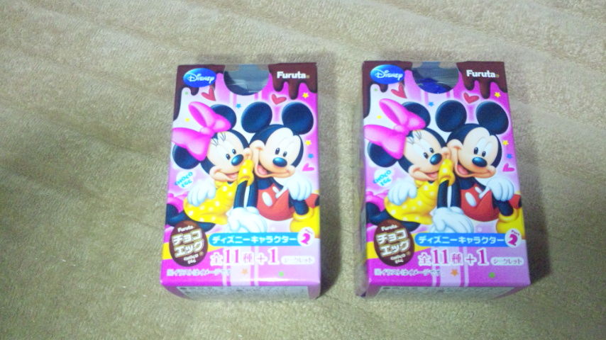 ディズニーチョコエッグ ディズニー週末ぶらぶら日記