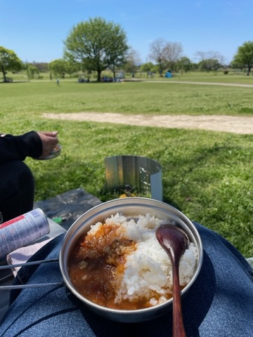 江津湖キャンプ飯