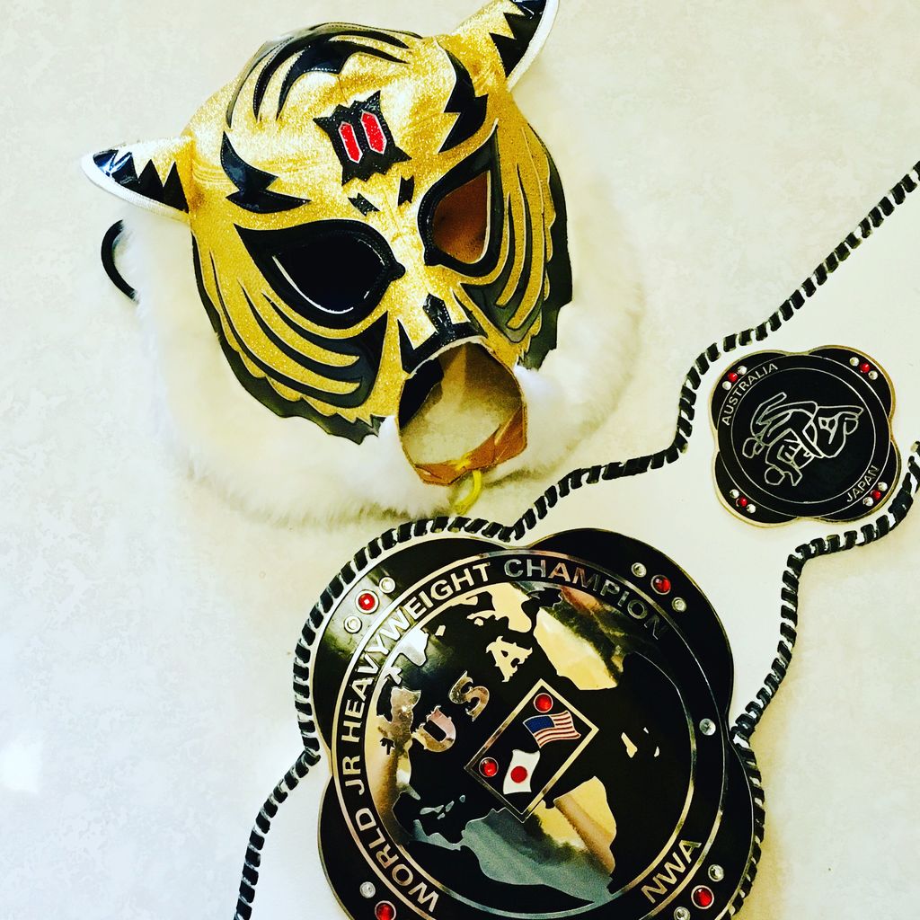 初代 タイガーマスク奪取 WWFジュニア ヘビー級チャンピオンベルト レプリカ 初代 タイガーマスク奪取 WWFジュニア ヘビー級チャンピオン