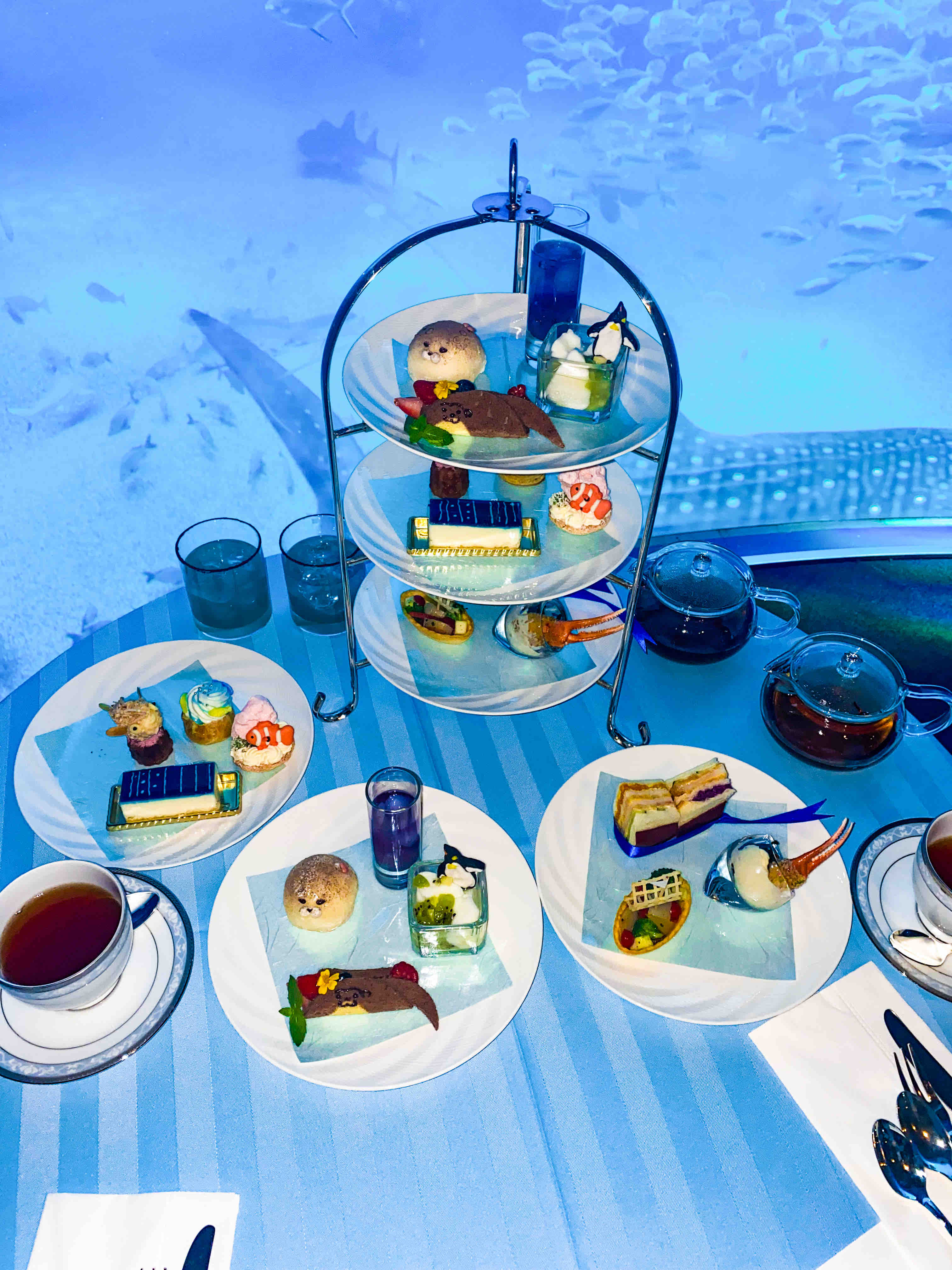 大阪港 上本町 海遊館とコラボの素敵すぎるアフタヌーンティー シェラトン都ホテル大阪 自己中心食日記 Powered By ライブドアブログ