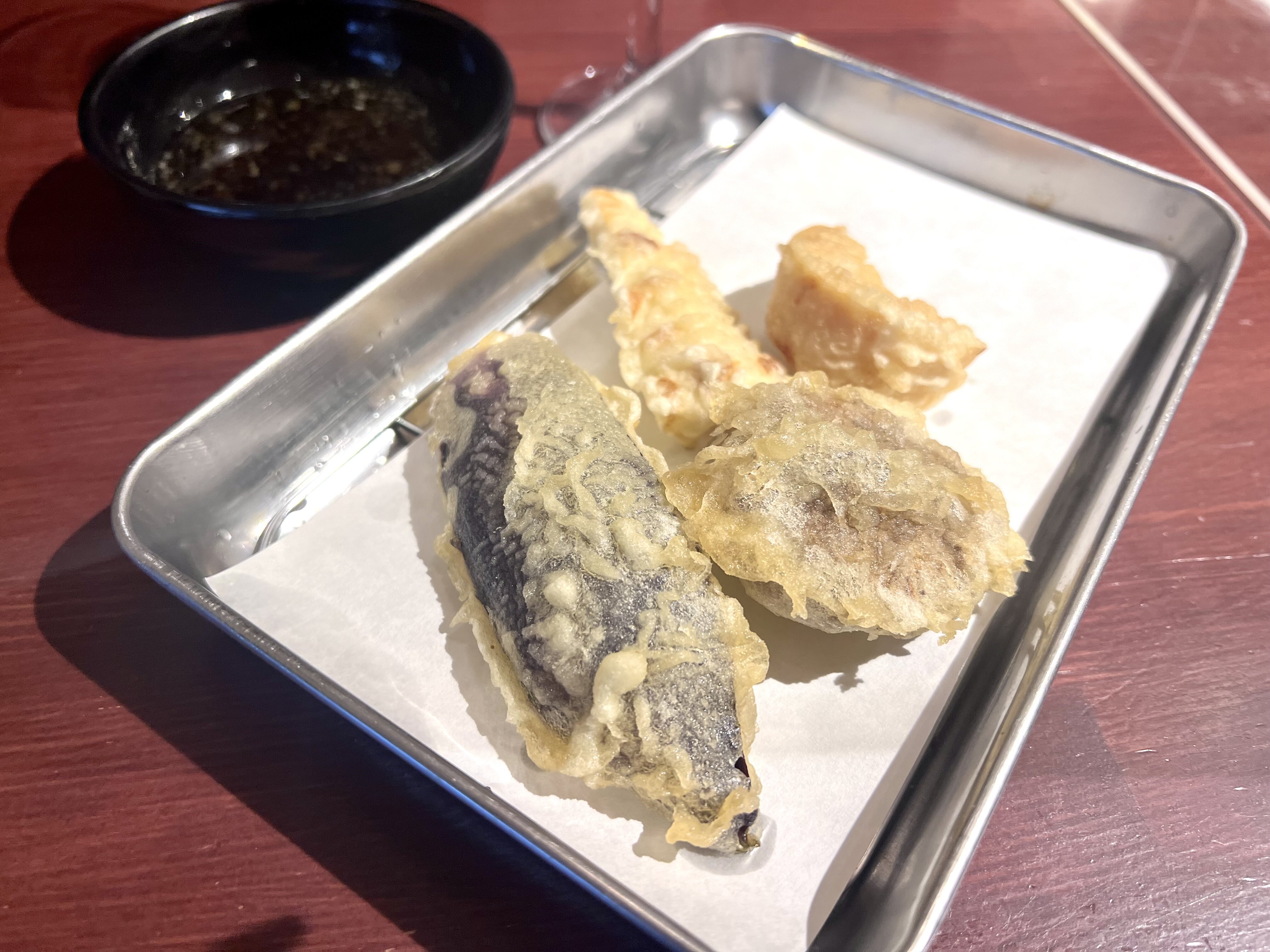 梅田 ランチもいいけど昼飲みもお得 天ぷらとワイン大塩 梅田店 自己中心食日記 Powered By ライブドアブログ