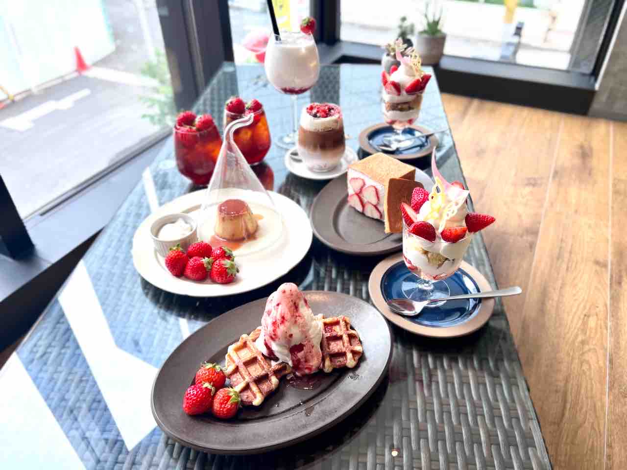 なんば いちごがたっぷり楽しめる本日オープンのカフェが熱い 7days Fruits Cafe By Ally S 自己中心食日記 Powered By ライブドアブログ