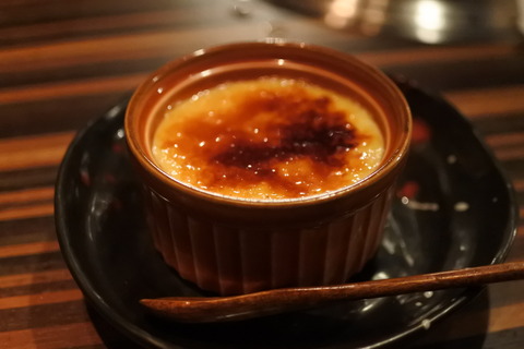 自家製クレームブリュレ