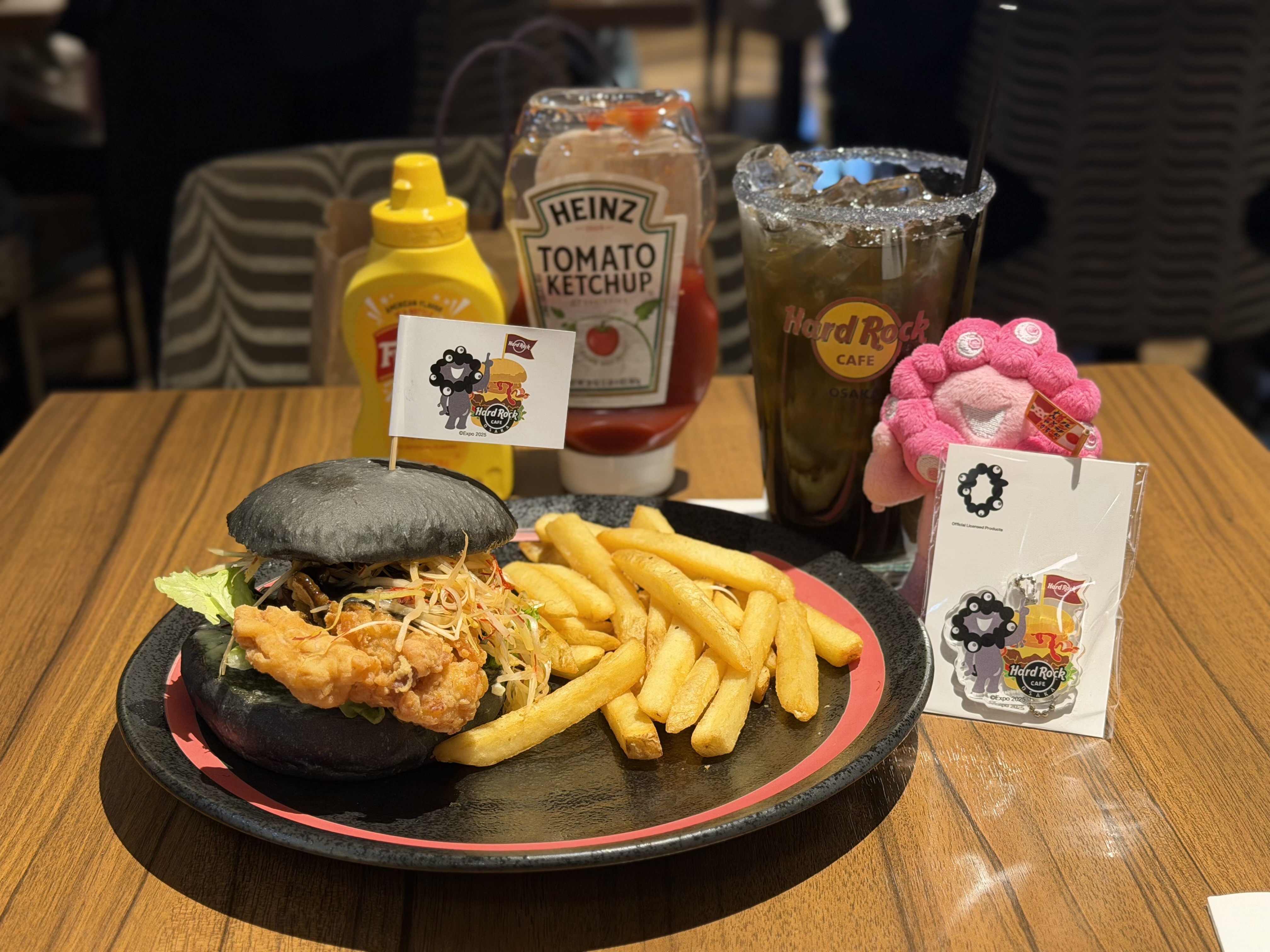 ユニバーサルシティ】黒ミャクミャクおおきにSET実食 ～ハードロック