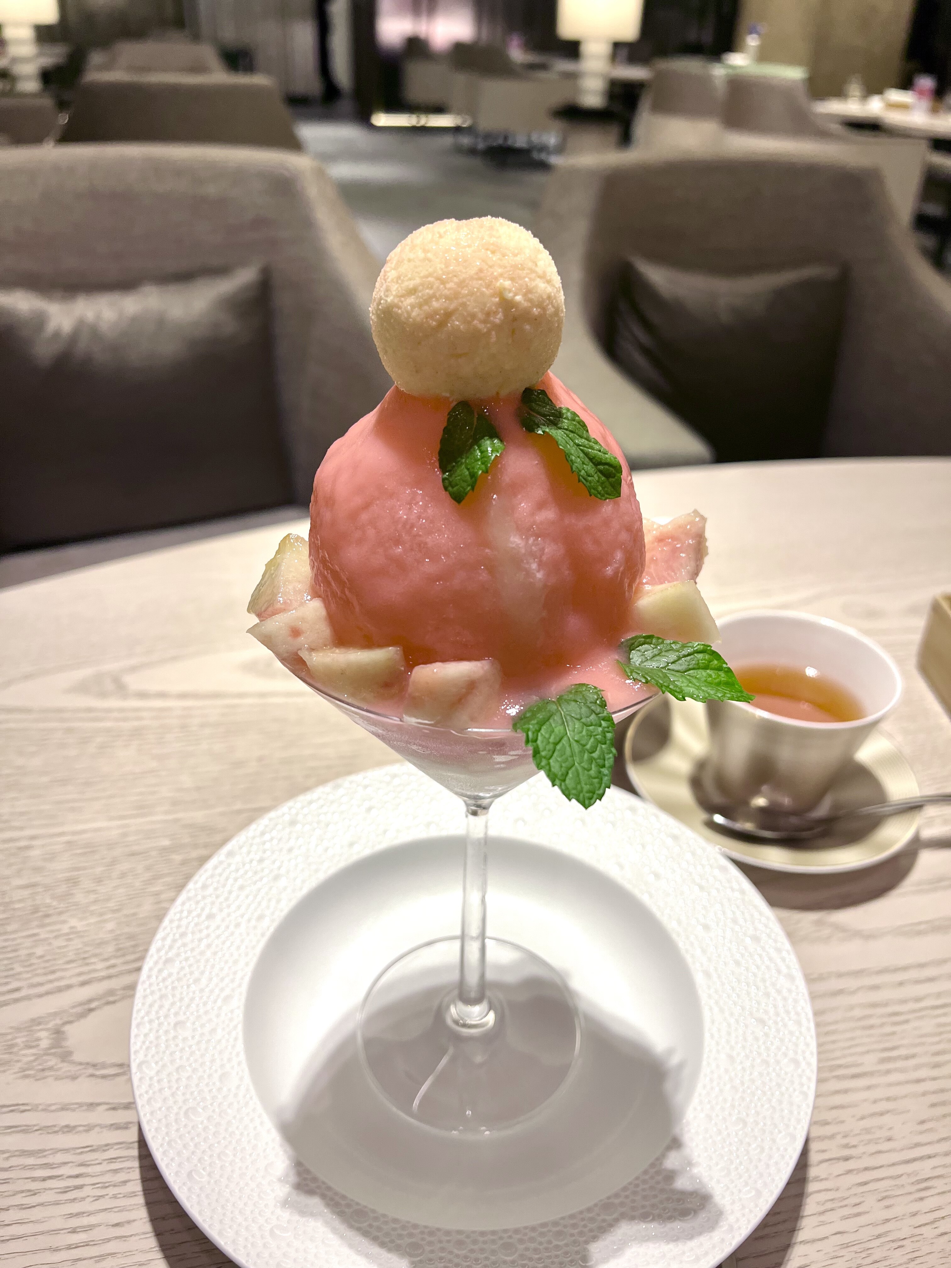 京都 まるで桃なかき氷 ラウンジ 自己中心食日記 Powered By ライブドアブログ