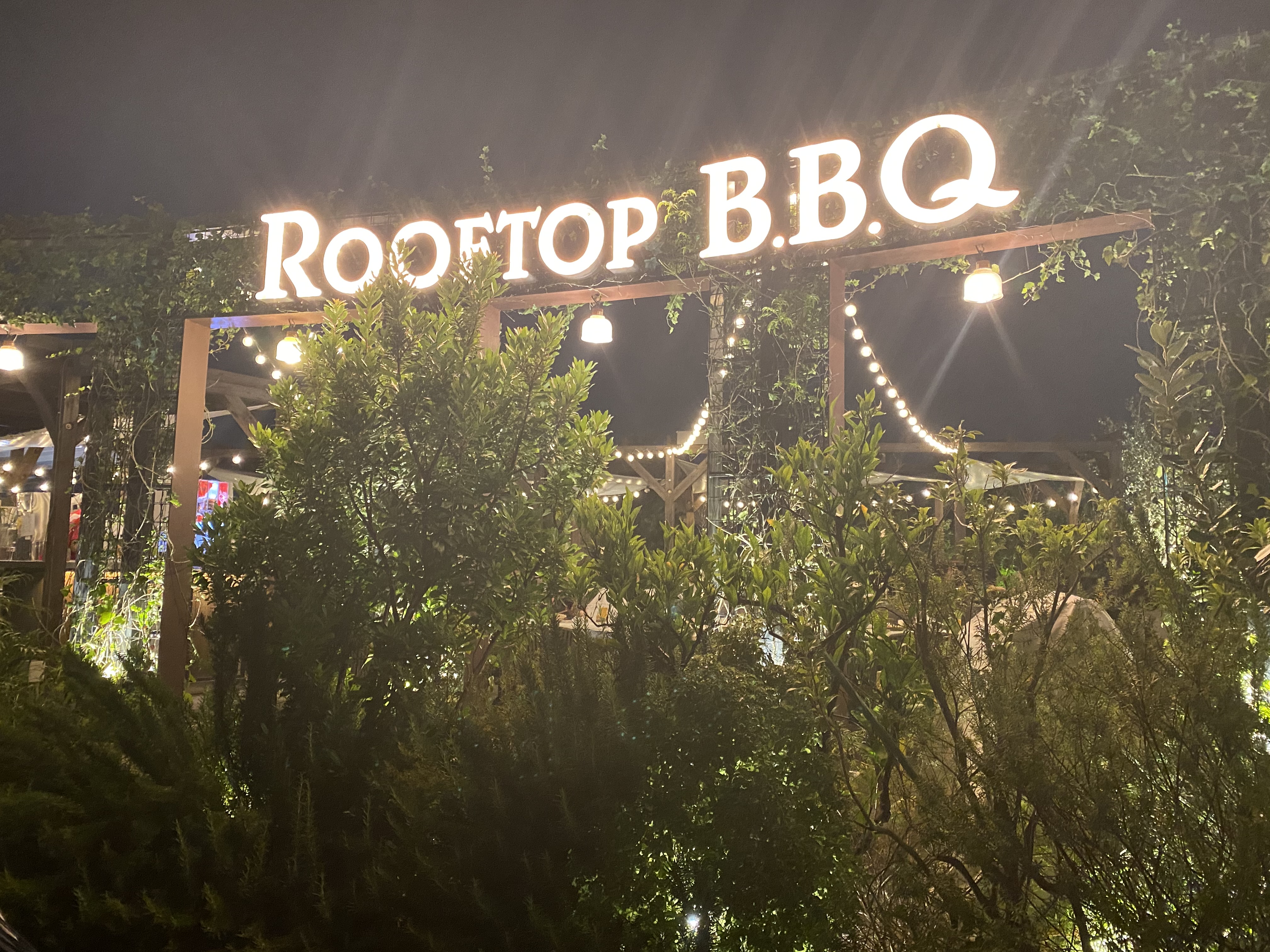なんば 星空の下素敵な女子会バーベキュー ザルーフトップバーベキュー なんばパークス店 The Rooftop q 自己中心食日記 Powered By ライブドアブログ