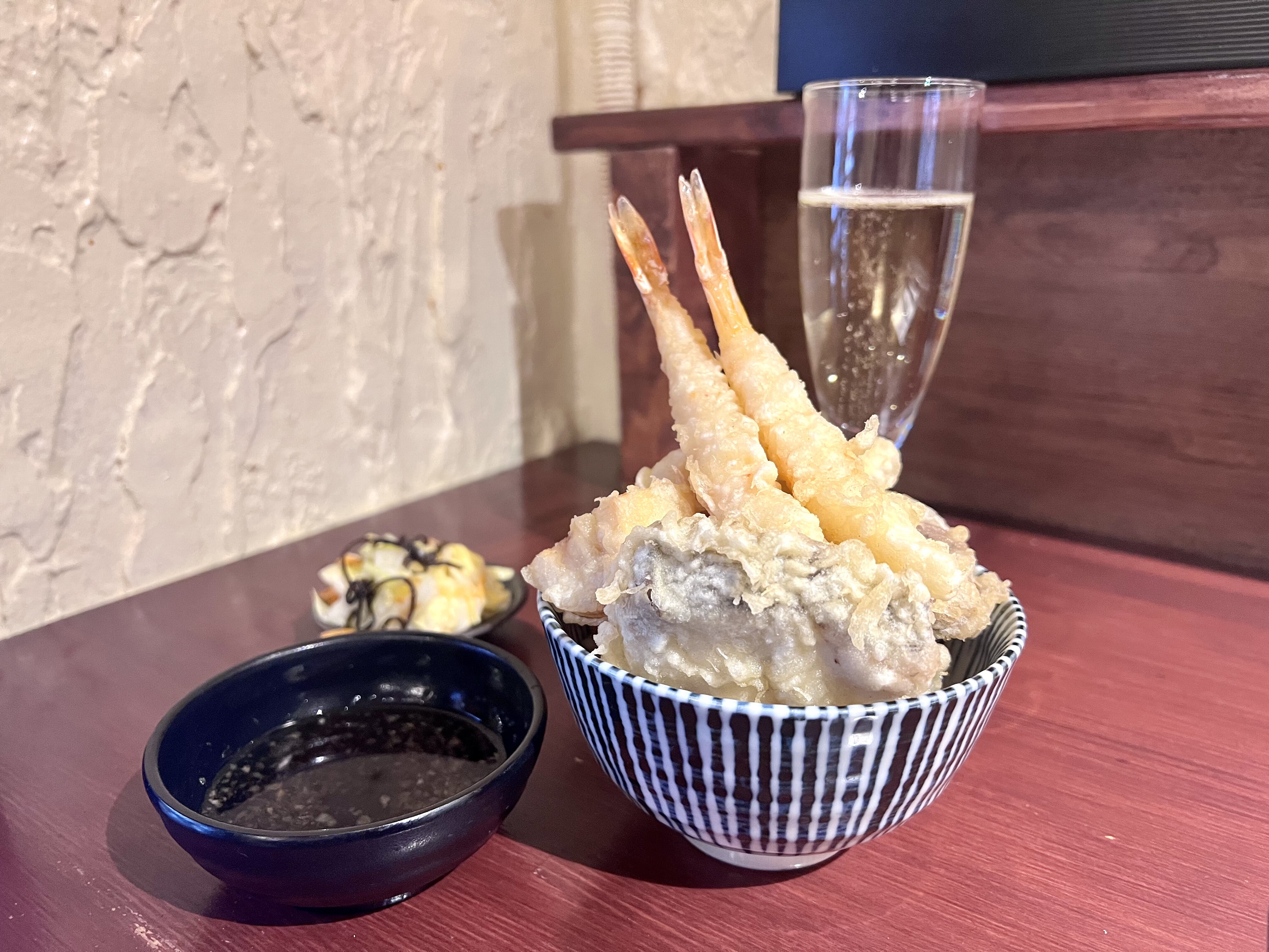 梅田 ランチもいいけど昼飲みもお得 天ぷらとワイン大塩 梅田店 自己中心食日記 Powered By ライブドアブログ