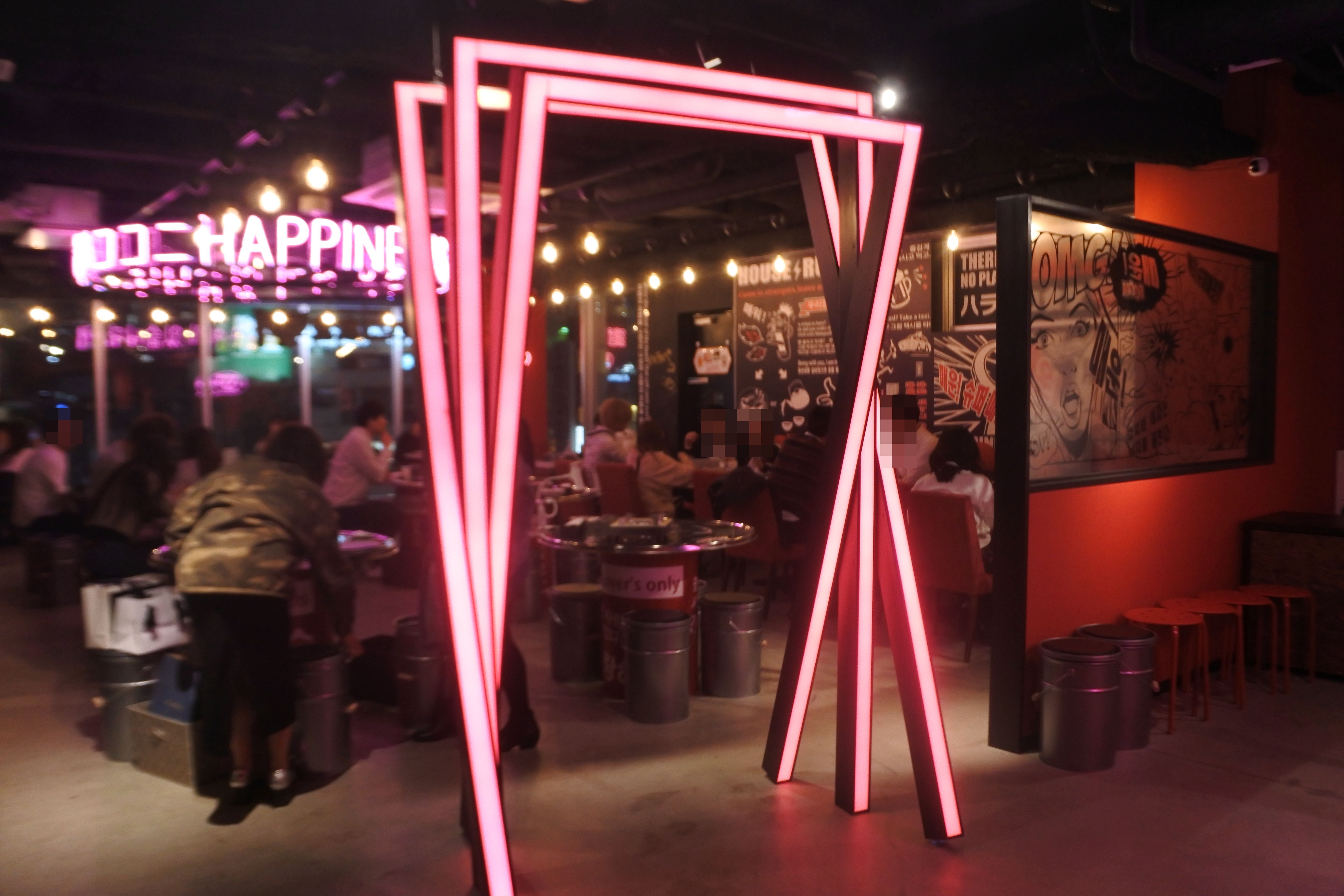 なんば フォトジェニックなピンクの空間で辛旨料理を Korean Dining ハラペコ食堂 Gemsなんば店 自己中心食日記 Powered By ライブドアブログ