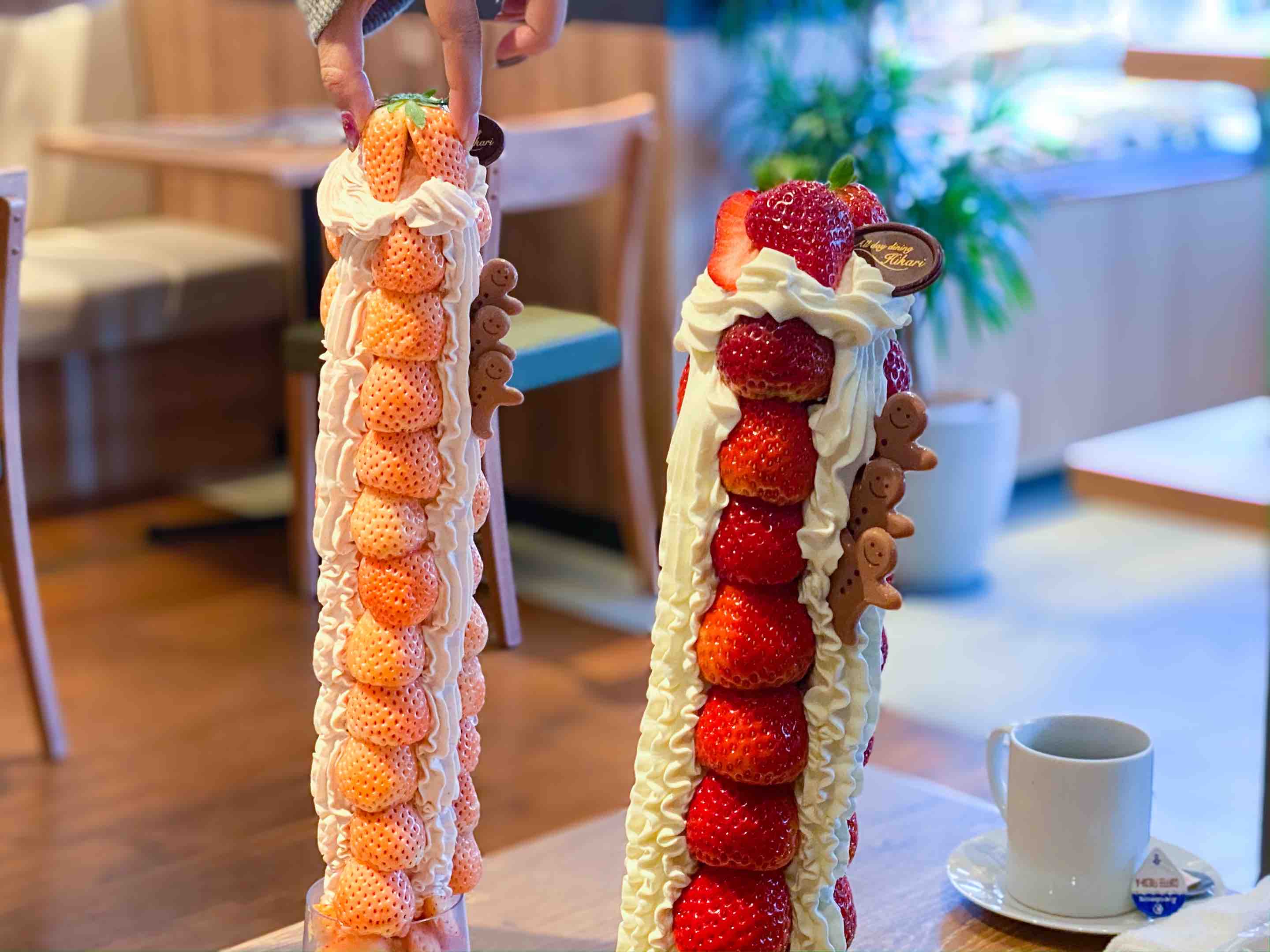 いちごパフェデニムリメイクチャーム★オーダー・お取置き いちごパフェ様専用デニムリメイクチャーム☆オーダー・お取置き