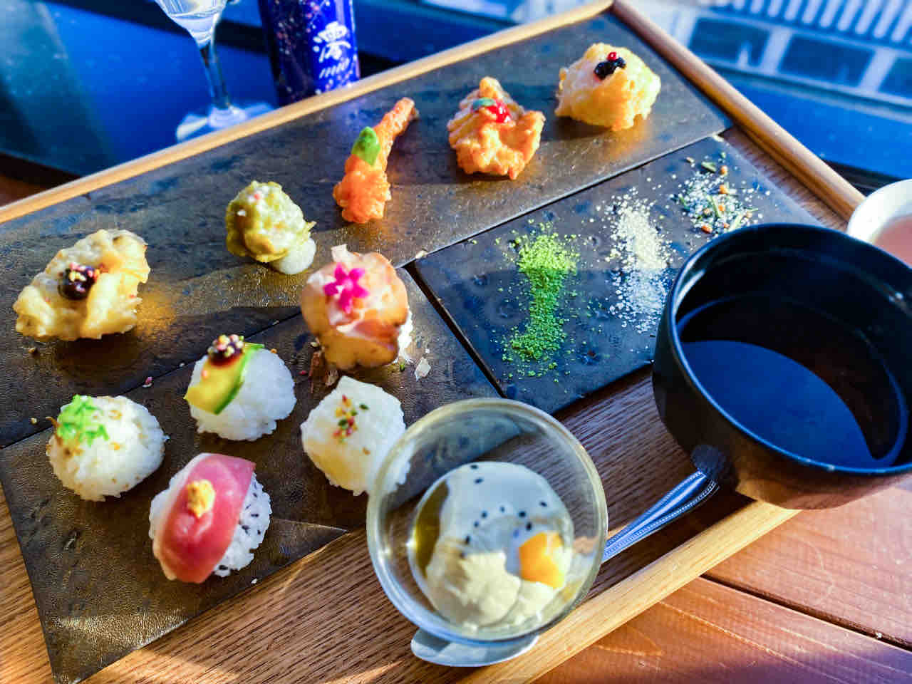 京都 かわいい手まり寿司 天ぷらと手まり寿司 都 Miyako 自己中心食日記 Powered By ライブドアブログ