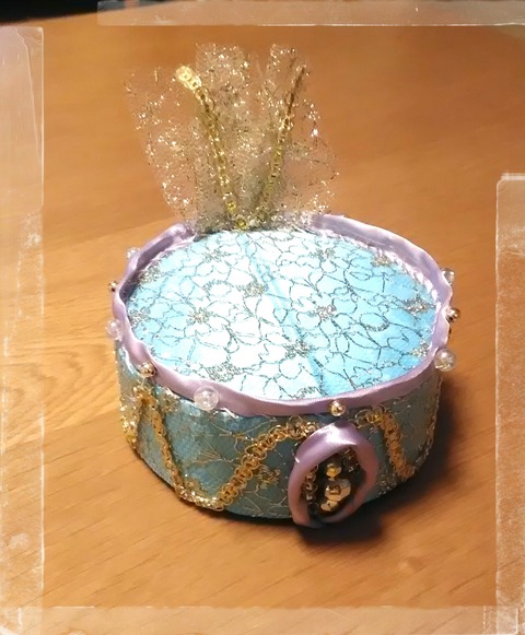 帽子完成しました！