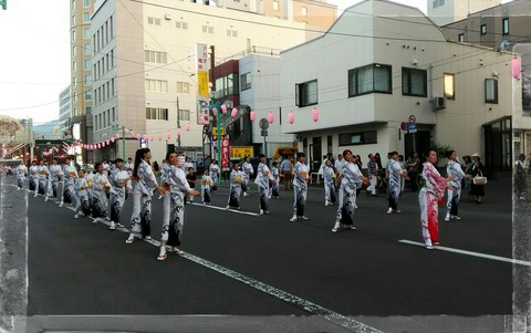 潮まつりふれこみ、踊り終わりました！
